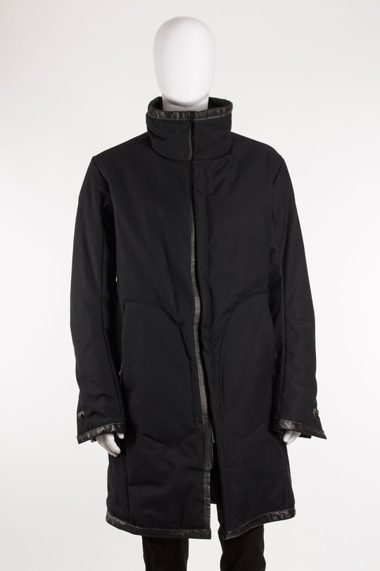 Mantel Highcoat Armure H26 black, 69 BY ISAAC SELLAM