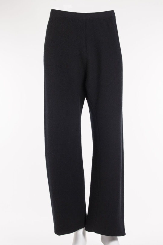 Hose 46_YPN306_C2 Extra Wide Zip Seam Pant black, Label Under Construction