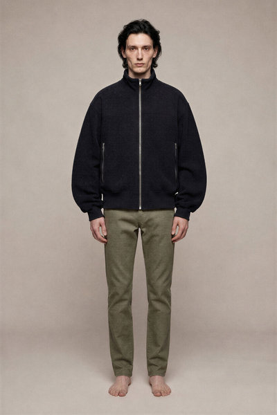 Jacke RU02F4278 WFE Zipfront Jogger black, Rick Owens