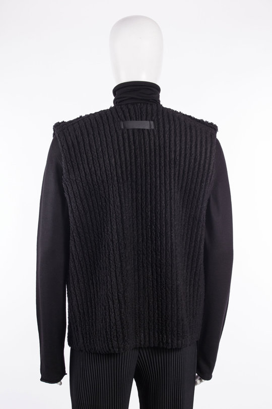 Weste HP68-JE145 black, Homme Plissé Issey Miyake