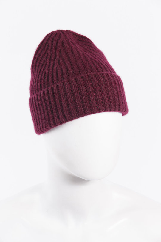 Mütze 4023210 Menton deep plum, Lisa Yang