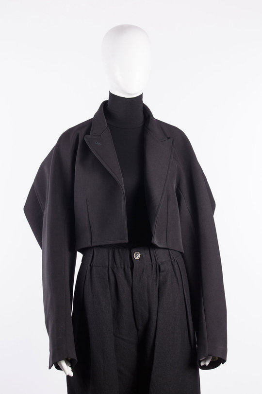 Jacke UW6017 Keey Jacket Slaslag black, Uma Wang