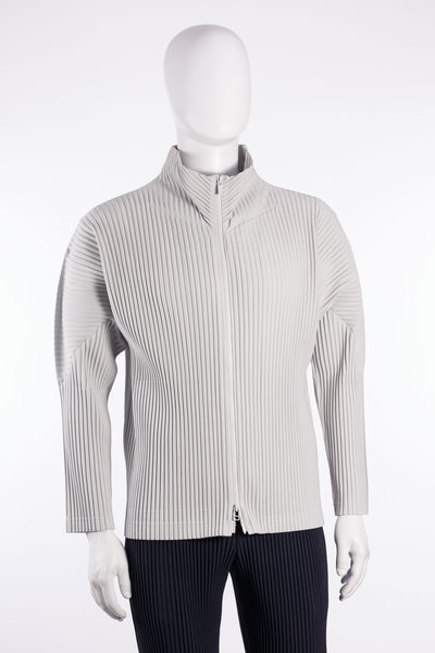 Jacke HP68-JL540 white, Homme Plissé Issey Miyake