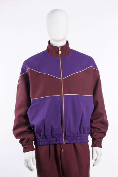 Jacke Trackjacket Twill Two Tone purple, Drôle de Monsieur