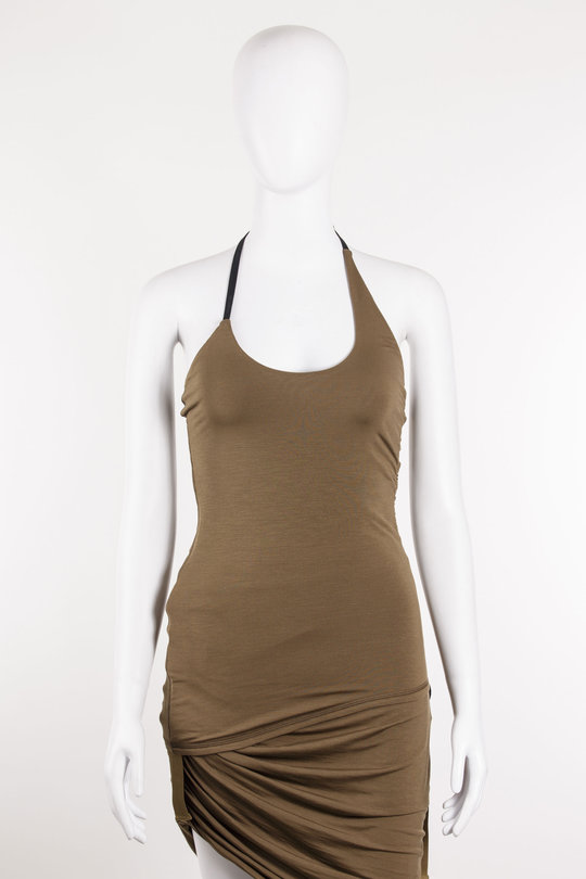 Top P01HW506 Wind Harness Top brown, Helmut Lang