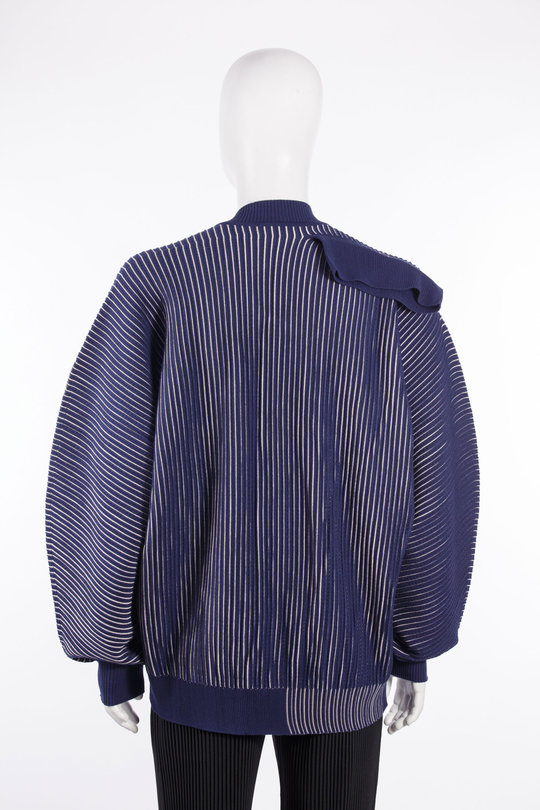 Pullover HP68-K0276 blue multi, Homme Plissé Issey Miyake