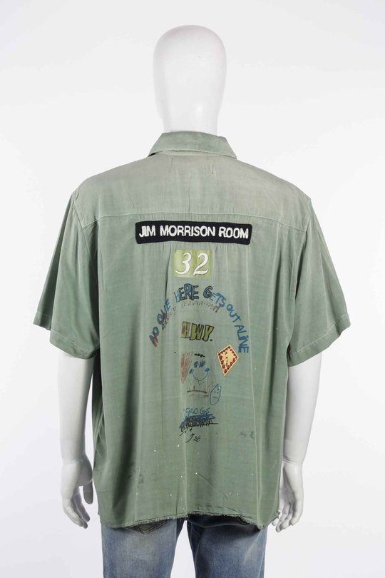 Hemd ALTA CIENEGA BUTTON DOWN SHIRT Silk green, Paly Hollywood