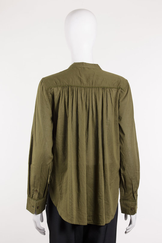 Bluse Clarys Top 13042F096 olive, Nili Lotan