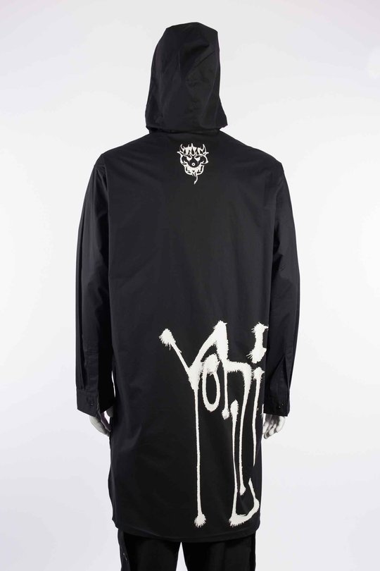 Mantel KW9622 Hood Cot Shrt black, Y-3