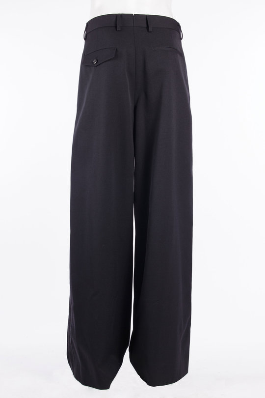Hose Franck Flared Leg Loose Trousers black, Ann Demeulemeester