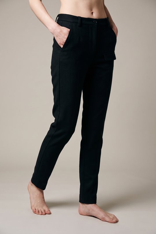 Hose 223 1080124 black, RUNDHOLZ