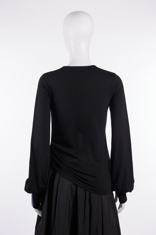 Pullover CNCH Drape LS T KS1425 black, Y-3