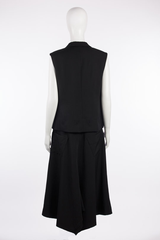 Kleid FV-J54-100-1 black, Yohji Yamamoto