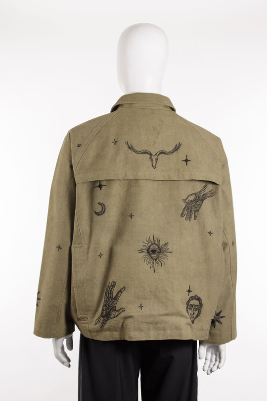 Jacke Ouja Jacket khaki, Baziszt