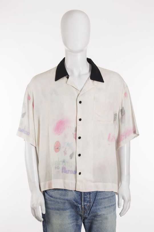 Hemd Crayon Silk Shirt multi, Paly Hollywood