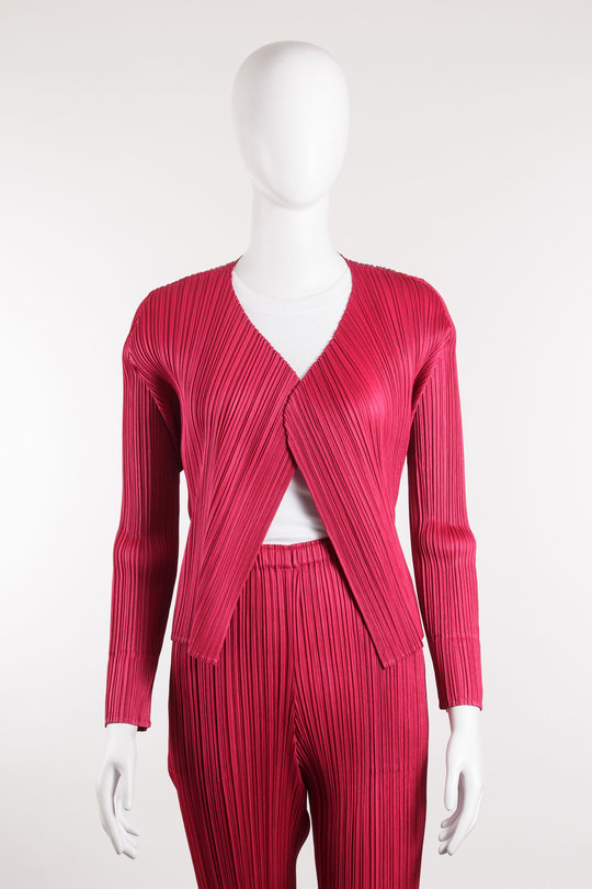Jacke PP57-J0405 raspberry, Pleats Please  Issey Miyake