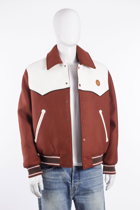 Jacke Leather Apply Bomber multi, Drôle de Monsieur