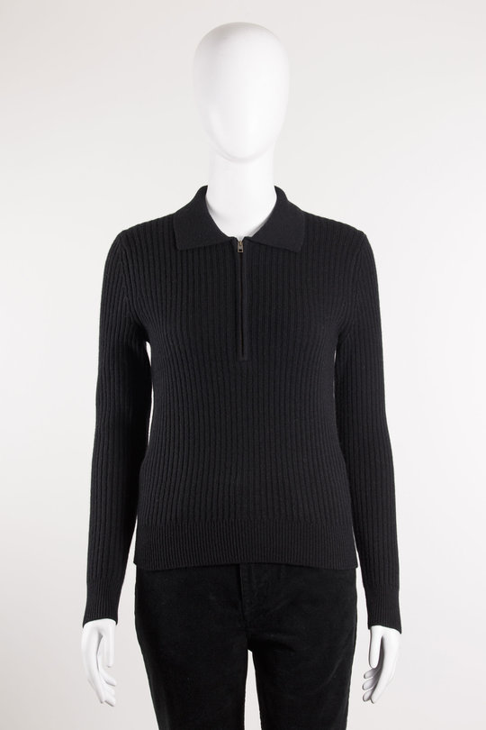Pullover 81220Y182 Braxton Sweater black, Nili Lotan