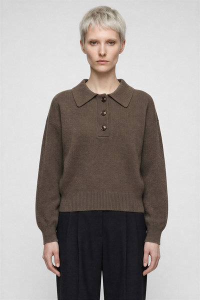 Pullover 2026054 Etta braun, Lisa Yang