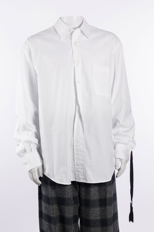 Hemd MY Shirt 17 FW 26-0024-001 Polo Shirt White, Marina Yee