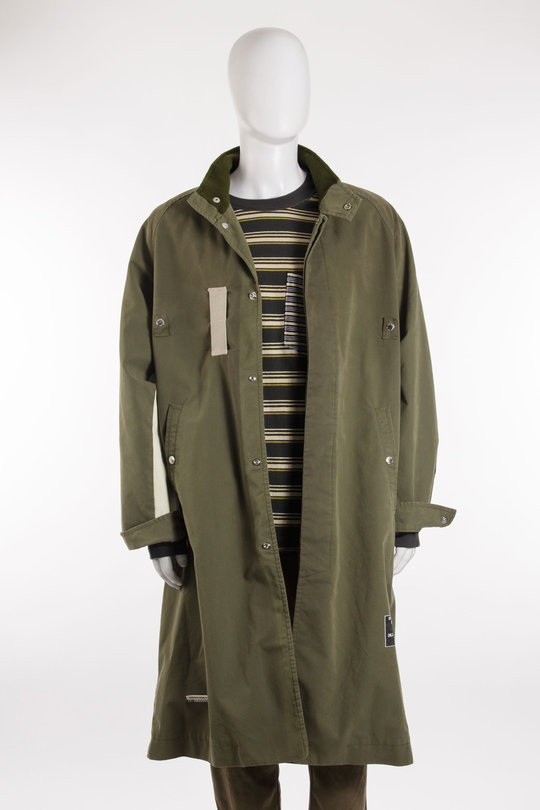 Mantel 261_MCT036P11_TENTGRN Cotton Tent army green, SONG FOR THE MUTE