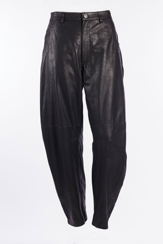 Lederhose GD27F2068VBRUSH black, Giorgio Brato