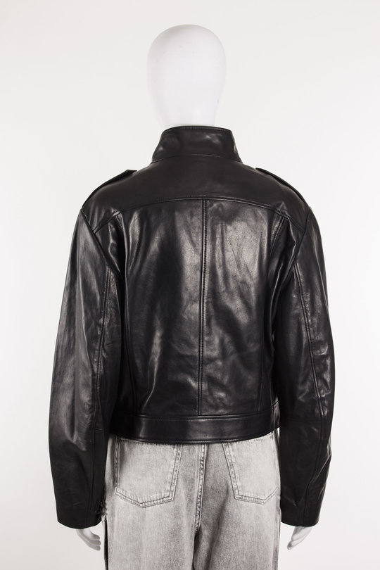 Lederjacke AW002 Dahla black, Iro