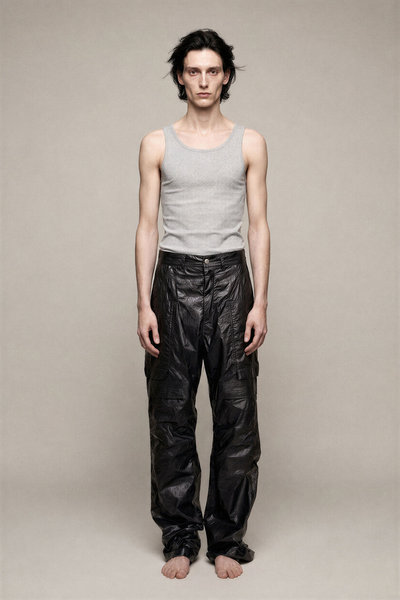 Hose RU02E1346 PCT Stefan Cargo black, Rick Owens