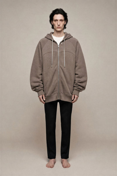 Jacke RU01F2241 JNT Windbreaker dust, Rick Owens