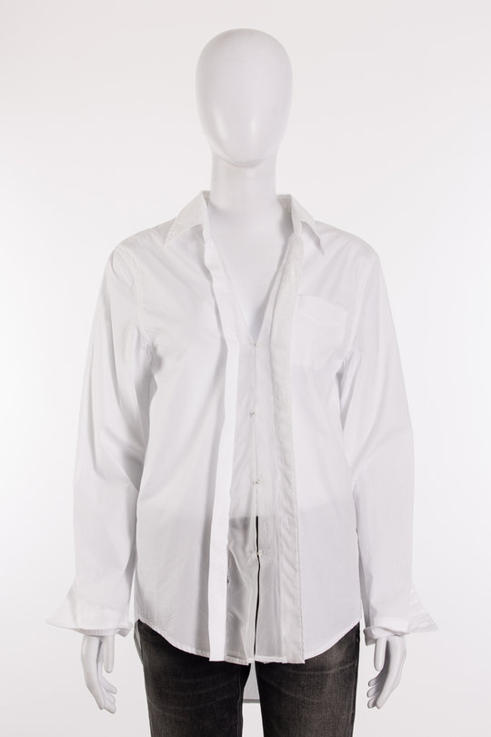Bluse R13WR246 Foldout Shirt white, R 13