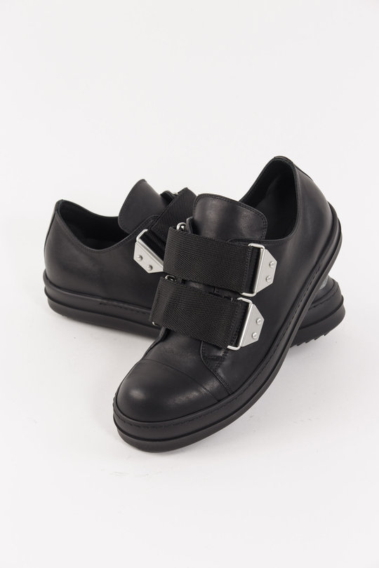 Sneaker RU01F2896 LCO Strap Low Sneaks black, Rick Owens