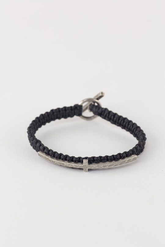 Armband Cross bar macrame bracelet, Tobias Wistisen