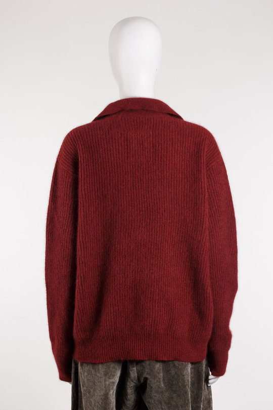 Pullover W5 W UK7165 Polo rot, Uma Wang