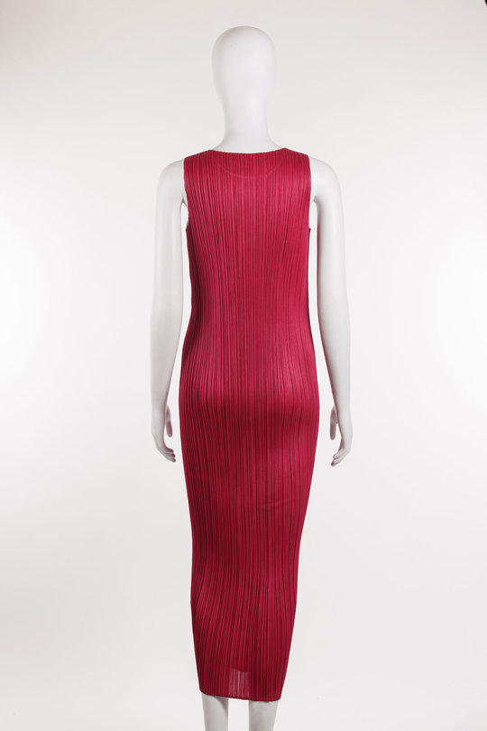 Kleid PP57-JH410 raspberry, Pleats Please  Issey Miyake