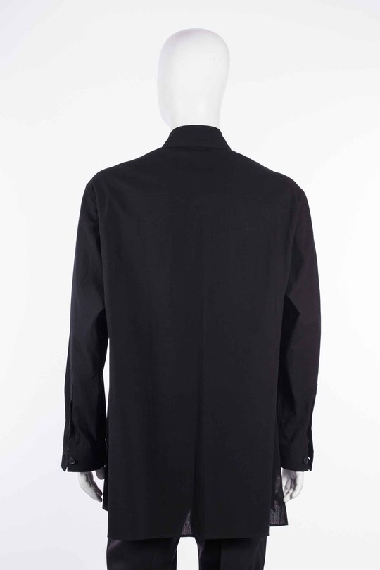 Hemd HW-B15-003-1 black, Yohji Yamamoto