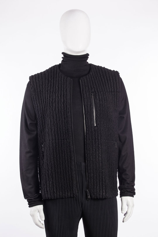 Weste HP68-JE145 black, Homme Plissé Issey Miyake