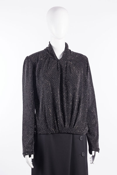 Bluse BB011 Ysane shiny black, Iro