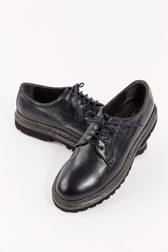 Schuh 2454 H.Ban Nero Washed Gomma Gum, SHOTO