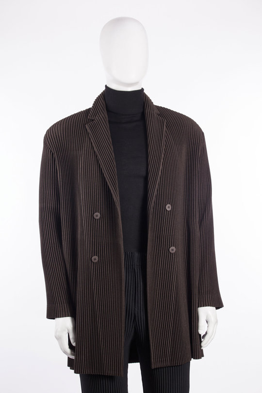 Jacke HP68-FD171 brown, Homme Plissé Issey Miyake