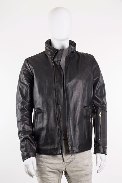 Lederjacke Imola black, Daniele Basta