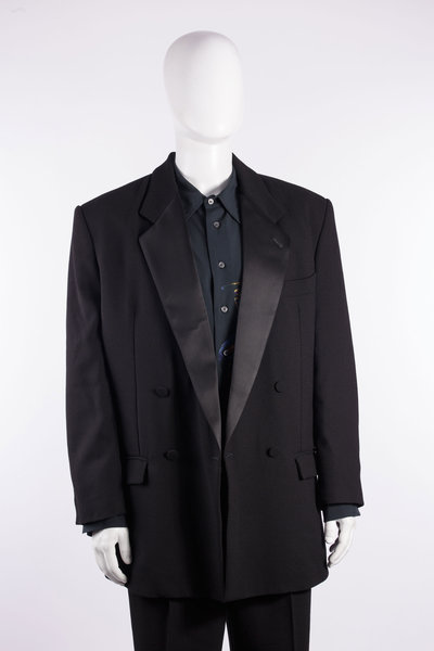 Sakko W78022109 Sundance Smoking Jacket black, MAGLIANO