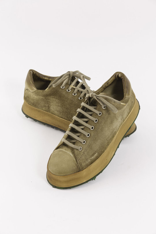 Schuh Lamb/Mel.Vel/H.Nap.Dip olive, SHOTO