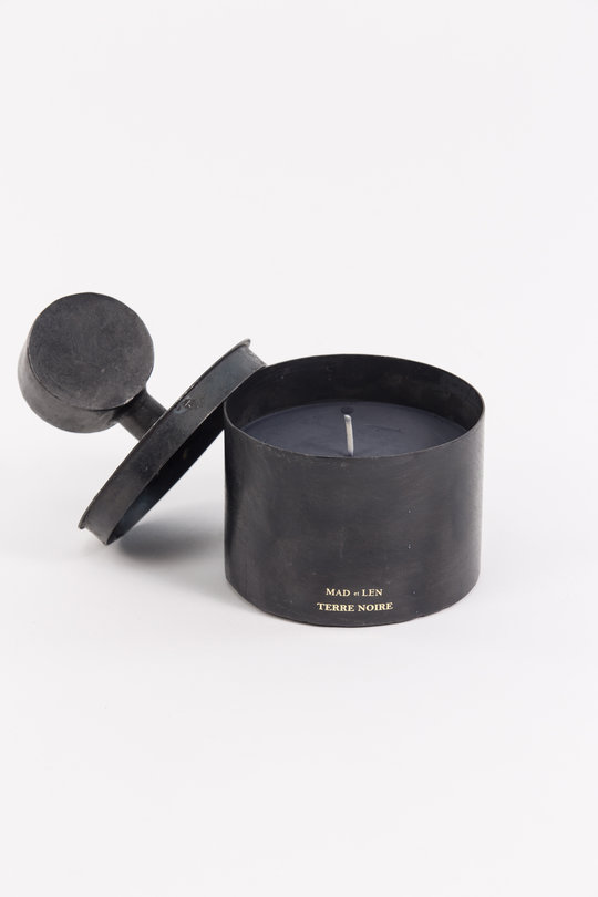 Kerze Terre Noire mid size, Mad et Len
