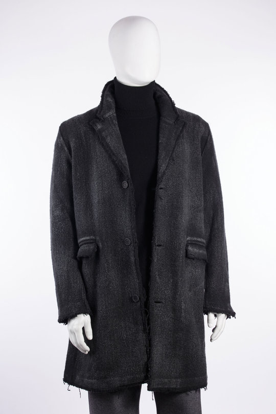 Mantel 226WU4401 black grey, Avant Toi