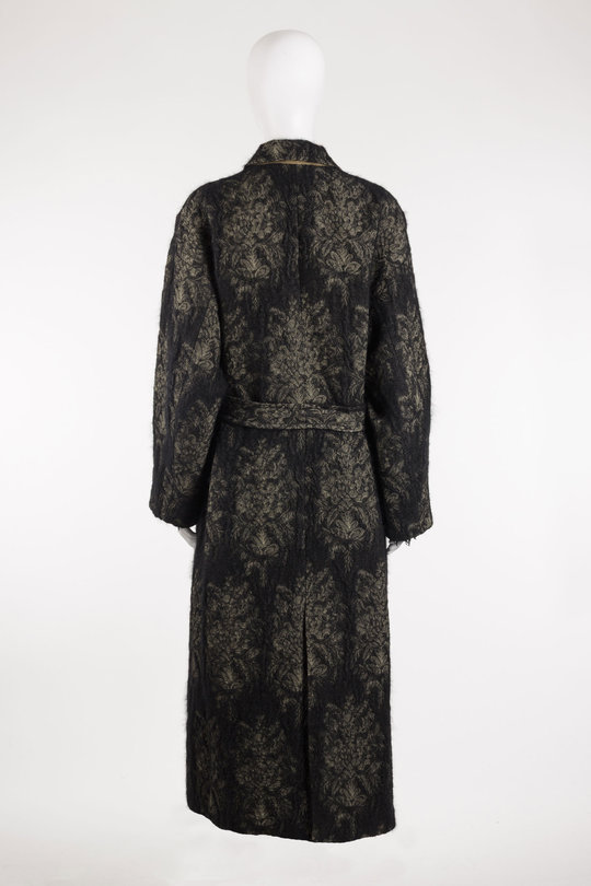 Mantel W5 W UW8052 Cicero Coat Trinidad D1 black/tan, Uma Wang