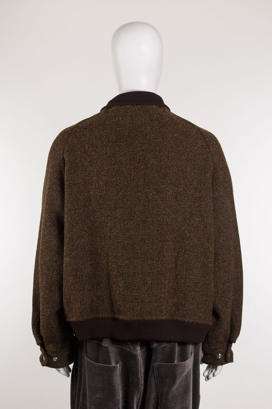 Jacke Flight Jacket 252_MJK120_TWEDBRN brown, SONG FOR THE MUTE