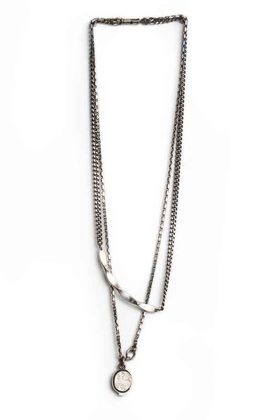 Kette M3019 Necklace Facets silver, Werkstatt Muenchen