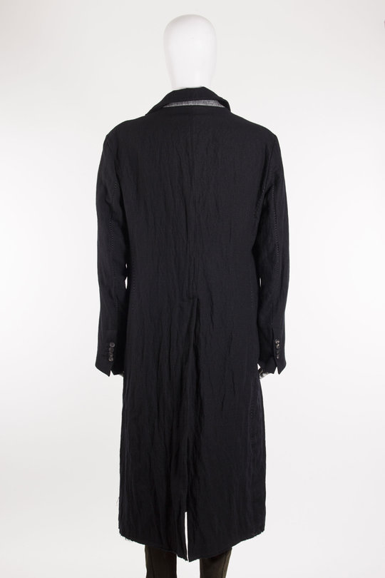 Mantel M3510MOD Cappotto Leo No Pell black, Masnada