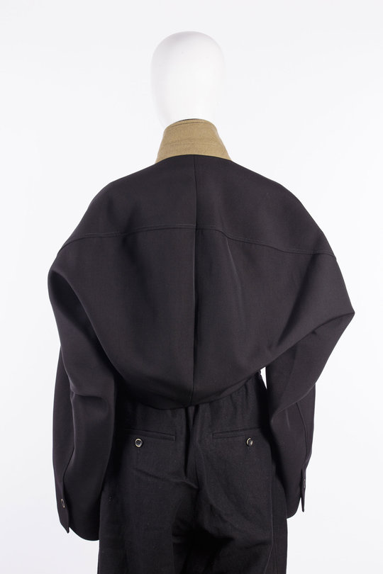 Jacke UW6017 Keey Jacket Slaslag black, Uma Wang
