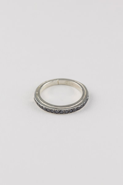 Ring mit schwarzen Diamanten 2 black, Rosa Maria Jewellery
